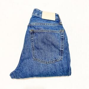 Everlane The Curvy '90s Cheeky Straight Jean Organic Cotton Denim Size 27 Crop